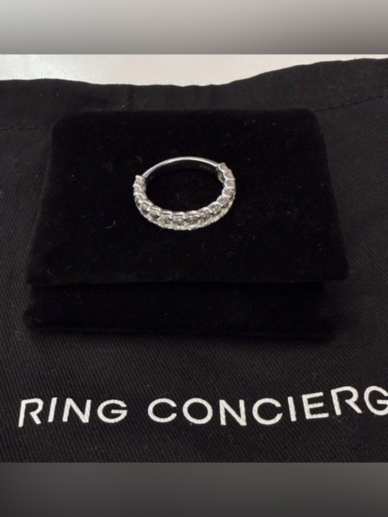 Ring Concierge Jewelry - Ring Concierge 14K White Gold Emerald-Cut Ring